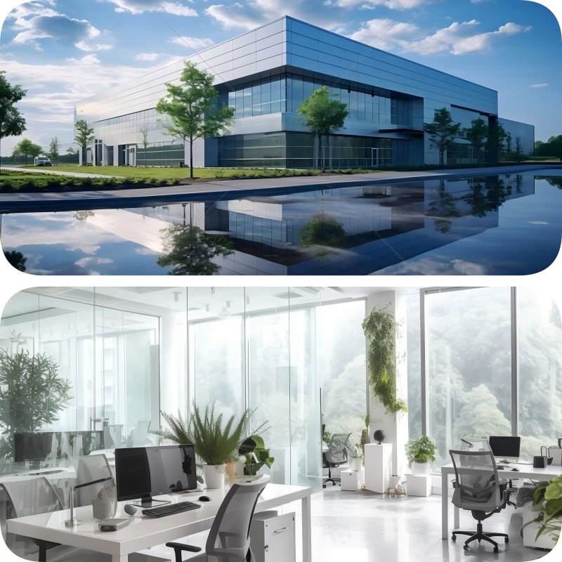 our factory and office image